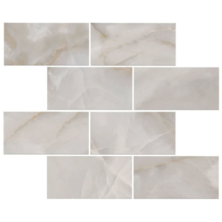 Picture of Milestone - Onyx Mosaic Brick Matte Light Grey