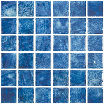 Picture of Tesoro - Vanguard Mosaic 2 x 2 Dot Mounted Arrecife Blue