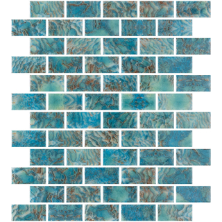 Picture of Tesoro - Vanguard Mosaic 1 x 2 Dot Mounted Arrecife Green