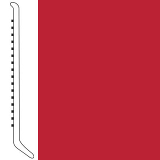 Picture of Forbo - Wallbase Cove 6-inch Rojo Red