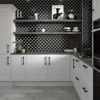 Picture of Emser Tile - Bizou Crest Black White