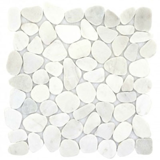 Picture of Emser Tile - Cultura Marble Pebble Mosaic White