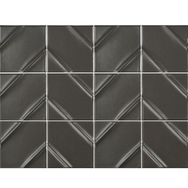 Picture of Emser Tile - Kumito Black Chevron
