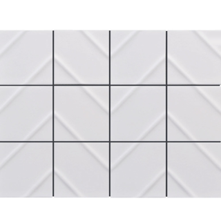 Picture of Emser Tile - Kumito White Chevron