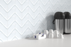 Picture of Emser Tile - Kumito White Chevron