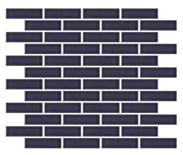Picture of Emser Tile - Savvy Offset Mosaic Navy