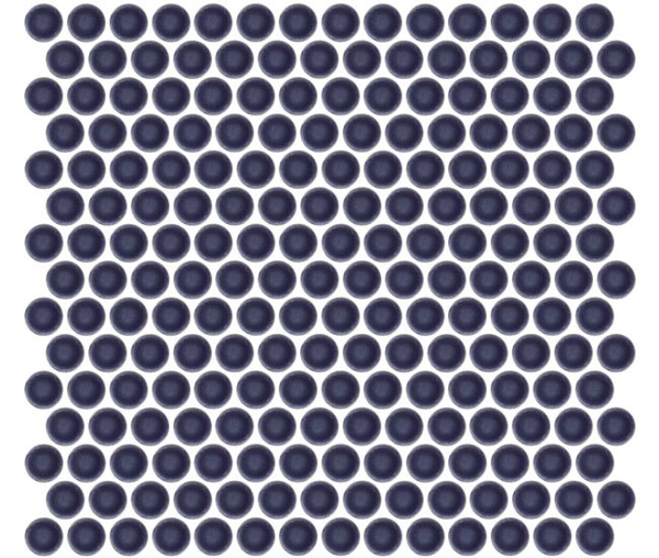 Picture of Emser Tile - Savvy Penny Mosaic Navy