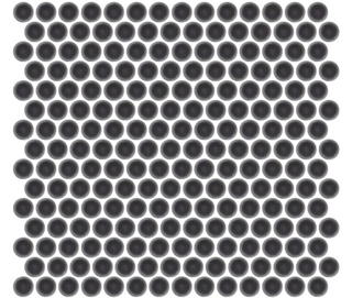 Picture of Emser Tile - Savvy Penny Mosaic Pewter
