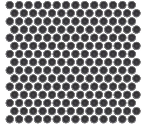 Picture of Emser Tile - Savvy Penny Mosaic Pewter
