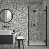 Picture of Emser Tile - Source 1 x 1 Hex Mosaic Dark Blend