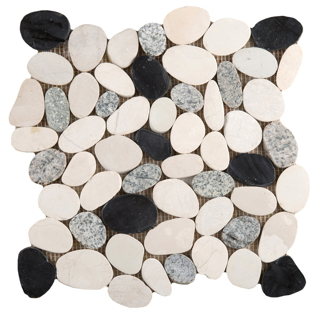 Picture of Emser Tile - Venetian Pebbles Italia Blend
