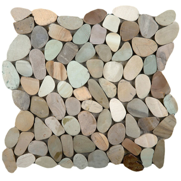Picture of Emser Tile - Venetian Pebbles Pastel Blend