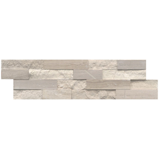 Picture of Emser Tile - Structure 3D Ledger Cream Limestone