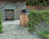Picture of Kronos Ceramiche - Icon Travertine 24 x 24 Cross Cut Andes Silver