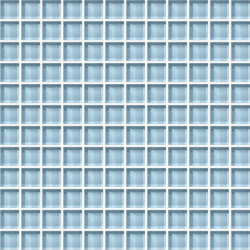 Picture of Daltile - Color Wave Classic Colors Mosaic 1 x 1 Blue Lagoon