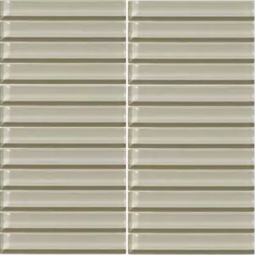 Picture of Daltile - Color Wave Classic Colors Mosaic 1 x 6 Silver Mink