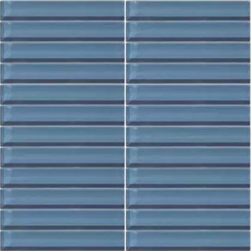 Picture of Daltile - Color Wave Classic Colors Mosaic 1 x 6 Twilight Blue