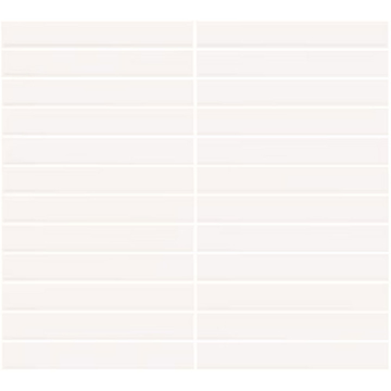 Picture of Daltile - Color Wheel Mosaic Straight Joint 1 x 6 Matte Arctic White