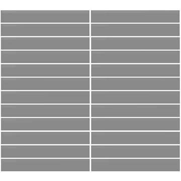 Picture of Daltile - Color Wheel Mosaic Straight Joint 1 x 6 Matte Suede Gray