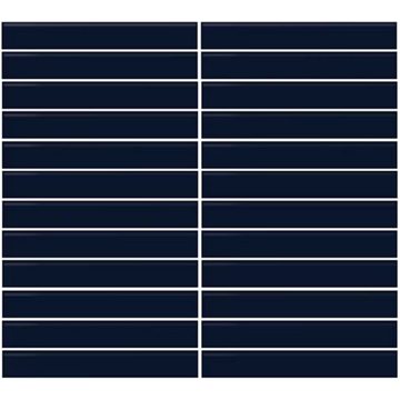 Picture of Daltile - Color Wheel Mosaic Straight Joint 1 x 6 Navy