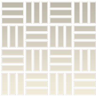 Picture of Daltile - Color Wheel Mosaic Lattice Weave Biscuit
