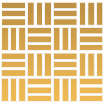 Picture of Daltile - Color Wheel Mosaic Lattice Weave Mustard