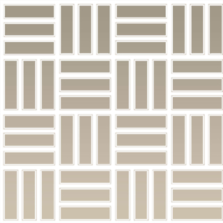 Picture of Daltile - Color Wheel Mosaic Lattice Weave Matte Urban Putty