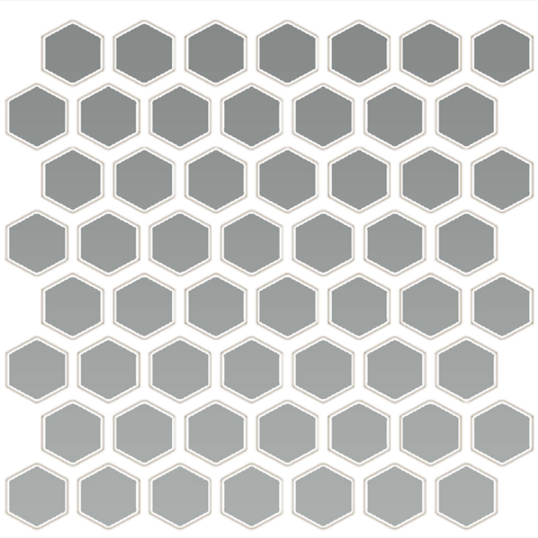 Picture of Daltile - Color Wheel Mosaic Hexagon Desert Grey
