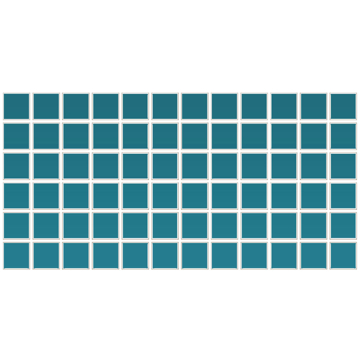Picture of Daltile - Color Wheel Mosaic Ocean Blue