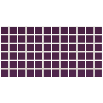 Picture of Daltile - Color Wheel Mosaic Plum Crazy