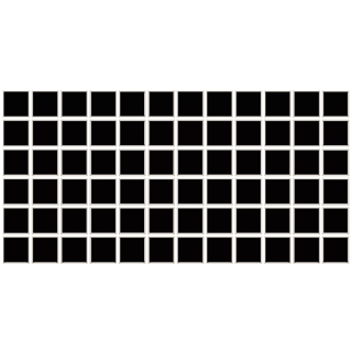 Picture of Daltile - Color Wheel Mosaic Matte Black