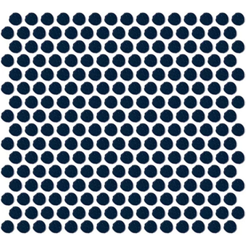 Picture of Daltile - Color Wheel Mosaic Penny Round Navy
