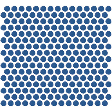 Picture of Daltile - Color Wheel Mosaic Penny Round Sea Breeze