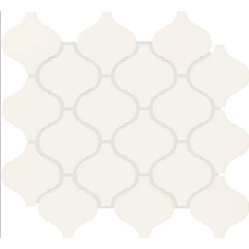 Picture of Daltile - Color Wheel Retro Arabesque Matte Arctic White
