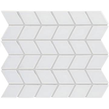 Picture of Daltile - Color Wheel Retro Chevron Arctic White Glossy
