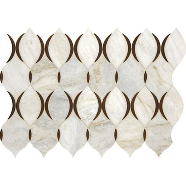 Picture of Marazzi - Predella Mosaic Modern Lantern Lumen White Blend
