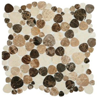 Picture of Daltile - Fashion Accents Pebbles Pebbles Brown