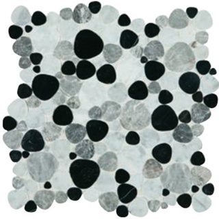 Picture of Daltile - Fashion Accents Pebbles Pebbles Black