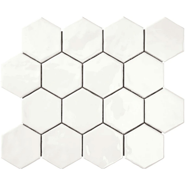 Picture of Marazzi - Artistic Reflections Hex Mosaic Arctic