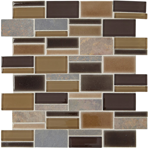 Picture of Marazzi - Midpark Mosaics Random Rectangle Bark