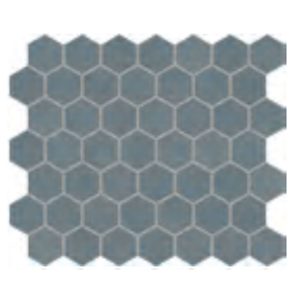Picture of Marazzi - Moroccan Concrete Mosaic Hexagon Blue Gray