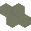 Picture of Marazzi - Rhyme and Reason Hexagon Artichoke