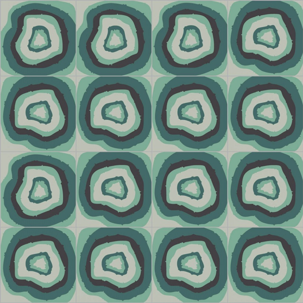 Picture of Bisazza Mosaico - Cementiles Decorations Square Brazilian Agata Verde