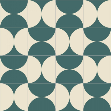 Picture of Bisazza Mosaico - Cementiles Decorations Square Butterfly 2