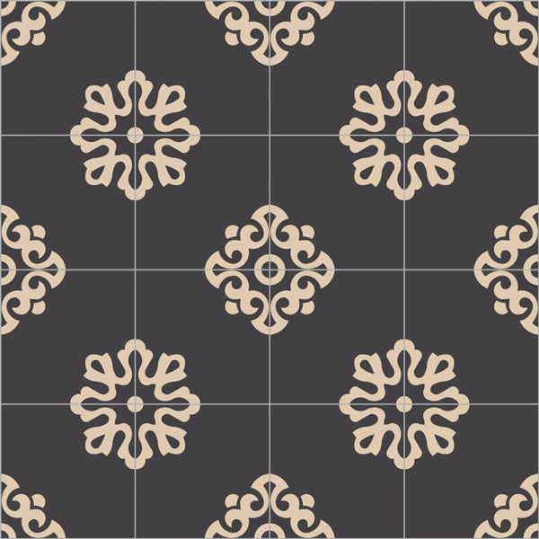 Picture of Bisazza Mosaico - Cementiles Decorations Square Flakes Marquinia