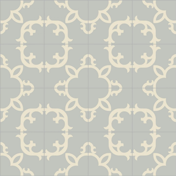 Picture of Bisazza Mosaico - Cementiles Decorations Square Lace Frost