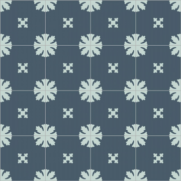 Picture of Bisazza Mosaico - Cementiles Decorations Square Paper Blu