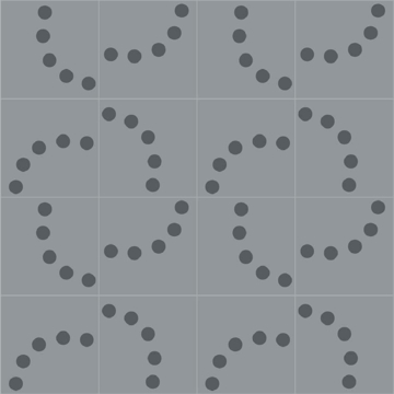 Picture of Bisazza Mosaico - Cementiles Decorations Square Perlas Humo D