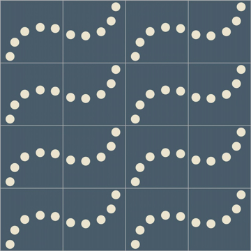 Picture of Bisazza Mosaico - Cementiles Decorations Square Perlas Mar A