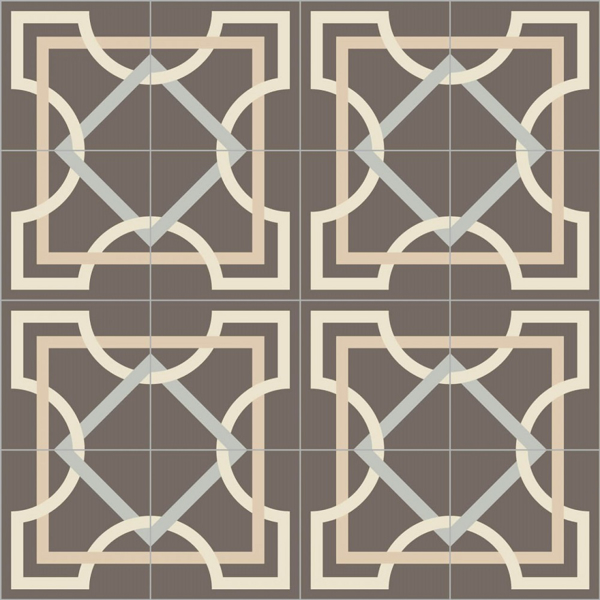 Picture of Bisazza Mosaico - Cementiles Decorations Square Tapis Onice